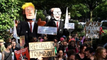 Belçika'da Trump'ın Kudüs Kararı Protesto Edildi