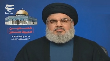 Trump's decision on Quds insults Muslims, violates intl. law: Nasrallah