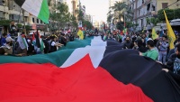 Warga Lebanon Demo Dukung Al-Quds