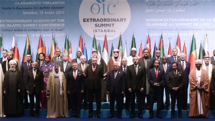 イラン大統領、「ＯＩＣ首脳会合の団結は、イスラム教徒にパレスチナ問題への希望を抱かせた」