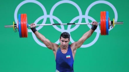 کسب مدال طلای وزنه برداری قهرمانی جهان توسط ورزشکار ایرانی