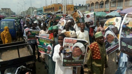 An Gudanar Da Gagarumar Zanga-Zangar Neman Sakin Sheikh El-Zakzaky A Najeriya