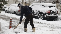 イランの北半分で大雪