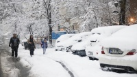 イランの北半分で大雪