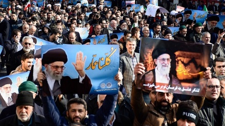 Iranian people rally for 2nd day to condemn riots, voice support for Islamic establishment (Video)