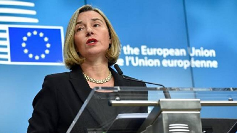 Federica Mogherini: ABD'nin nükleer anlaşmaya bağlı kalması olumlu bir girişim 