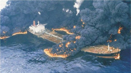 Ana Ganin Dukkan Ma'aikatan Tankar Daukar Mai Na Iran Sun Mutu Bayan Nutsewar Jirgin 