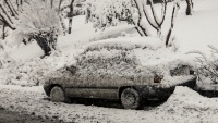 イランの北半分で大雪