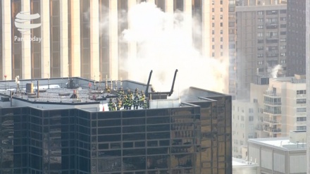 Dy të plagosur nga zjarri në kullën “Trump”