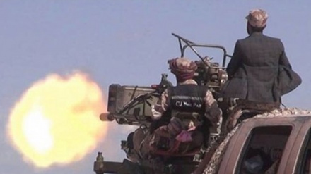 Ataque de artillería yemení contra saudíes en Al-Bayda 