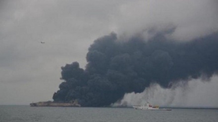  Эроннинг нефт ташувчи танкеридаги ёнғин экологик ҳалокатга сабаб бўлгани йўқ 
