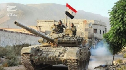 حمله ارتش سوریه به مواضع داعش در ولایت دیرالزور 