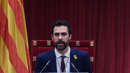 Catalan legislators elect separatist speaker