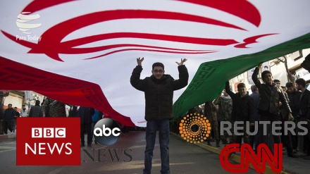 Jehona e manifestimit epik të popullit iranian në 22 Bahman në mediat botërore