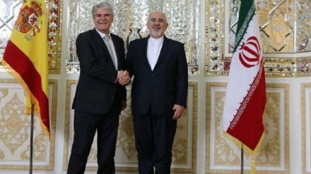 イラン外相、テヘランで、オランダおよびスペインの外相と会談