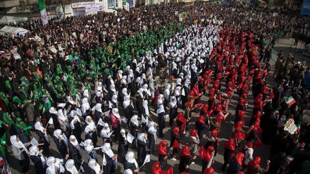 Marcha da nação iraniana pelo 39º aniversário da vitória da Revolução Islâmica (2)