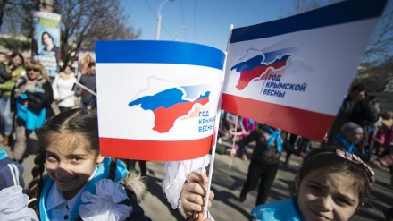 Crimea: manifestazione contro le sanzioni occidentali