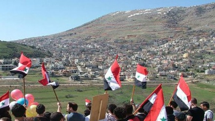 İşgal altındaki Golan'da Siyonistler protestoculara saldırdı