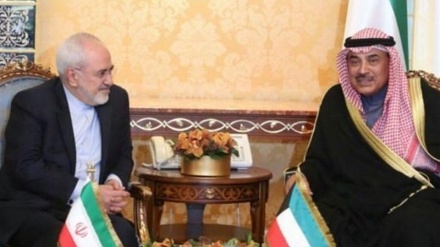 שר החוץ זריף נפגש עם עמיתו הכוויתי