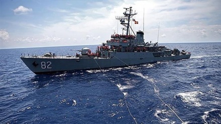 Iran naval flotilla docks at Colombo Port in Sri Lanka