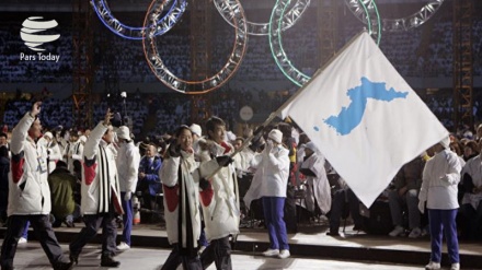 日本对首尔冬奥会上的朝韩旗帜提出抗议