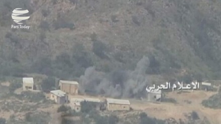 هدف قرار گرفتن تجمع مزدوران ارتش عربستان