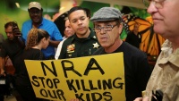 Demo Anti Kebebasan Membawa Senjata di AS