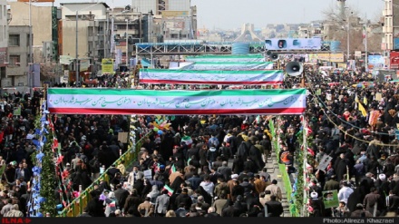 نمایش استقلال سیاسی مردم ایران در راهپیمایی 22 بهمن 