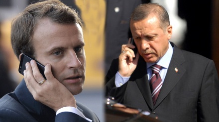 מקרון וארדואן שוחחו בטלפון בנוגע למצב בסוריה