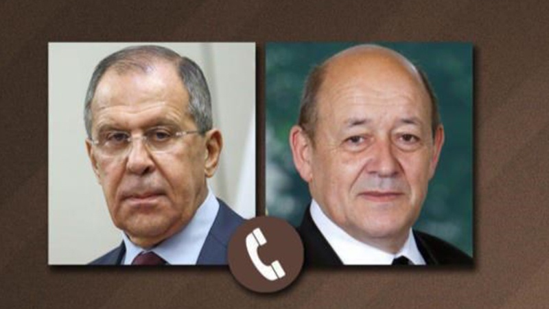 Ministros das Relações Exteriores francês e russo sublinharam a plena implementação do JCPOA