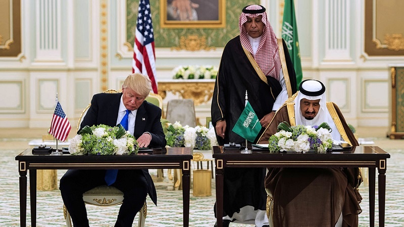 美国与沙特的武器库