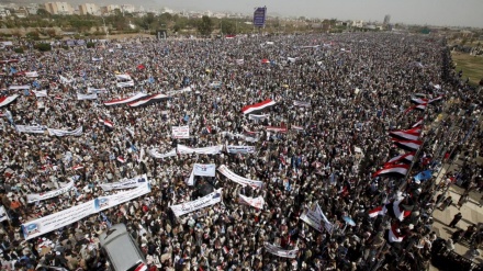 Shekaru Uku Na Yakin Yemen: Miliyoyin Mutane Sun Yi Dandazo A Birnin Sanaa