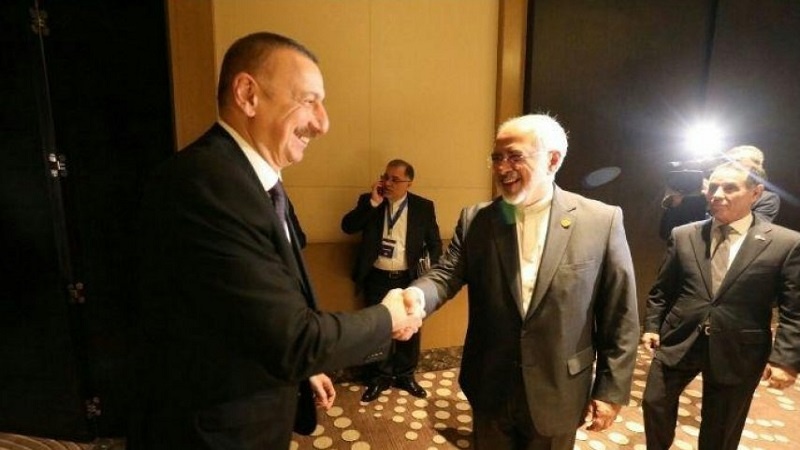 وزیر امورخارجه ایران با رئیس جمهوری آذربایجان دیدار کرد 