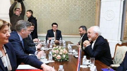 Zarif ile Hırvatistan Başbakanı görüştü