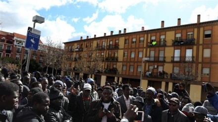 African migrant death sparks violent protest in Madrid 