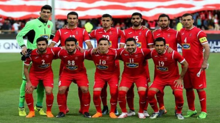 İran'ın Perspolis futbol takımı BAE takımını yendi 