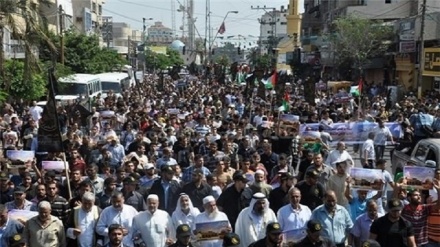 Gaza:  Demonstrationen gegen die USA
