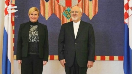 Зариф Загребте Хорватия президентімен кездесті