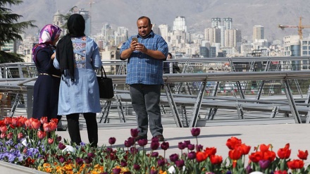 Le pont Tabiat à Téhéran
