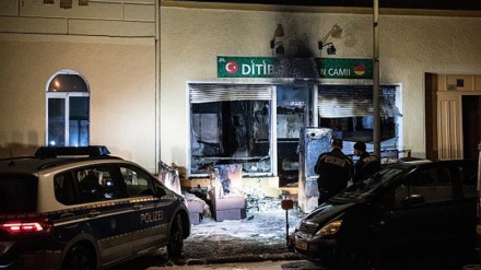 Brandanschlag auf eine Moschee in Berlin