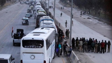 Syrien: Terroristen ziehen aus Flüchtlingslager Jarmuk ab