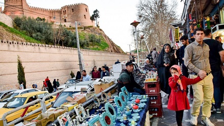 Tregu i qytetit Khorramabad në prag të festës së Novruzit
