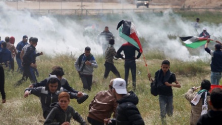 Wapalestina 8 wauawa shahidi na jeshi la Israel katika maandamano ya Siku ya Ardhi