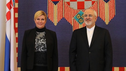 Hırvatistan Parlamento Başkanı Zarif ile görüşmede: Tahran-Zagreb ilişkileri çok iyidir