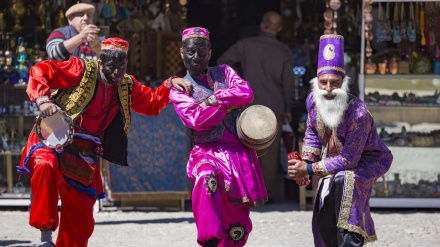 Le Bazar Vakil de Chiraz pendant Norouz