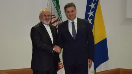 イラン外相が東欧・バルカン諸国歴訪を終了