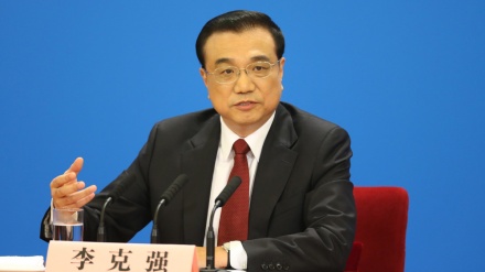 中国国务院总理对美国的决定做出反应