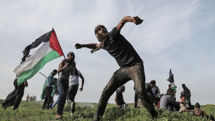 Siyonist askerler, Filistinliler'e saldırdı