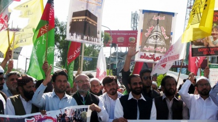 По всему Пакистану прошли демонстрации в поддержку Палестины