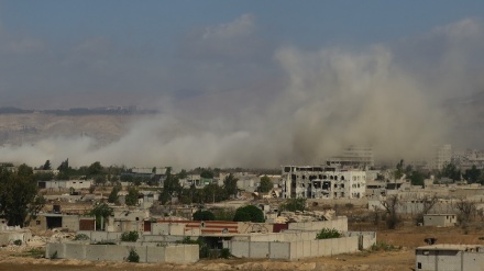 Në jug të Damaskut bombardohen pozicionet e terroristëve